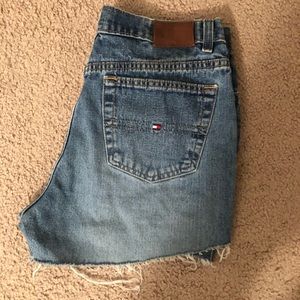 High waisted vintage Tommy Hilfiger shorts